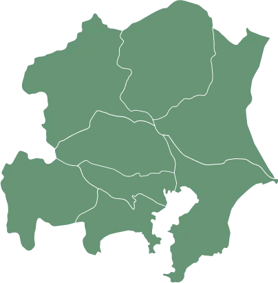 関東地方の地図